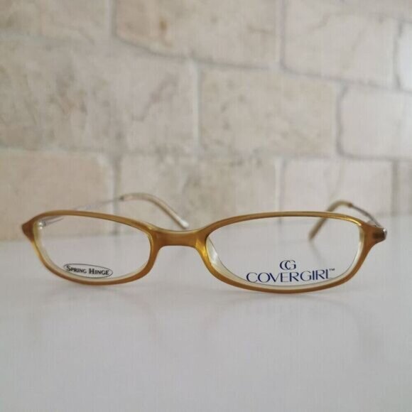 Cover Girl CG296 458 Eyeglasses Frames Golden Sunrise Oval  50-17 140 mm - Picture 2 of 10